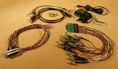 ASSORTED CABLES AND ETC GROUP PHOTO